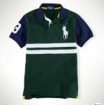 polo ralph lauren tee shirt mode hommes 2013 big pony parallel green